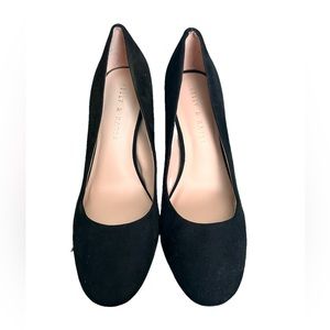 NEW Kelly & Katie Suede Black Heels